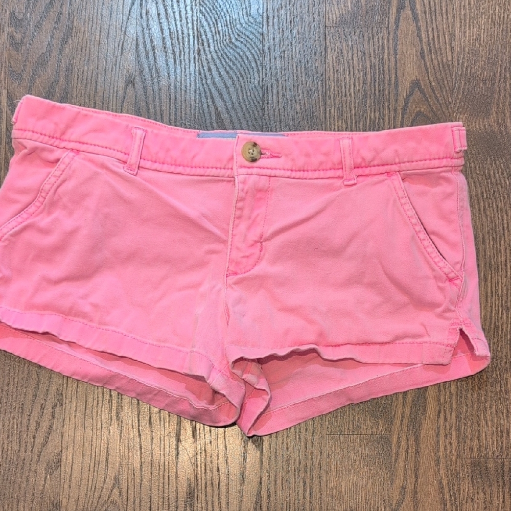 Pink Women's Low Rise Shorts
